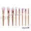 high quality rose gold 8pcs makeup brushes heart shape                        
                                                                                Supplier's Choice