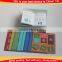 christmas tree shaped game cards, christmas playing cards