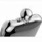 Stainless steel 6oz flagon hip flask for men