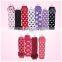 Polka dot ruffle leg warmers cotton kids leg warmer wholesale