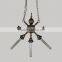 Indoor used Light Simple Modern design pendant Lamp Decorative Iron light