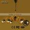 Durable Metal Baking Finish Lamp Ceiling Plate Lighting Woven Hemp Rope Light
