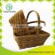 Decorative basket for gift wrapping service