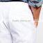 Slim Fit Linen Mix Denim Shorts Men JXH195