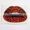 Custom red leopard sexy water transfer temporary lip tattoos sexy waterproof lip sticker non-toxic lip tattoo sticker