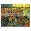 Handmade Van Gogh Reproduction Oil Painting on Canvas Red Vineyards at Arles