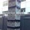 Plastic fruit crate large foldable crates for fruits and vegetable