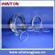 Transparent round borosilicate toughened glass discs