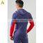 sports slim fit clothing mens plain gym hoodie fitted