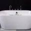 TB-B814 Quality assure oval shape overflow indoor freestanding bathtub