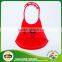 babyhood silicone baby bibs candy color silicone baby bib with sleeve drool bib