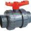 PVC True Double Union Ball Valve