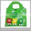 Foldable shopping bags with logo for Chirstmas promotion