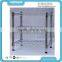 Heavy Duty Chrome Metal Wire Display Rack For Housedold