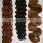 Xuchang Factory price new stock 100gram 100% virgin Hair extensions hair weft Body wave