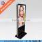 Smart floor stand HD wifi internet 42 inch advertising LCD loop advertising signage equipment