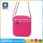 rose red outdoor durable shoulder bags