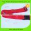 Red Travel suitcase belt/adjustable luggage strap with buckle /packing strap