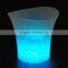New designed cheap plastic led ice bucket for beer promotion