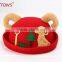 Cheap Wool Felt Hat/Short Brim for Pupil Girls Young Child Kids Yellow/Red/ Black