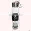 Borosilicate glass sports drink water bottle