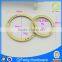 Q-2560&2565 o ring for bags fancy round metal eyelet high quality