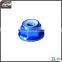 M3 M4 Aluminum colored flange lock nut