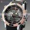 Mens LCD Day Date Quatrz Digital Military Outdoors Shark Sport Watch