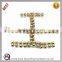 Gold Fashion Crystal Rhinestone Shoe Accessories Shoe Chain For High Heels