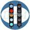 New invention five color 100mm small lamp traffic signal