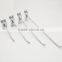 hot sale chrome metal slatwall display hook