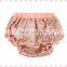 2016 hot sale comfortable beautiful Gold polka dot Baby Bloomer