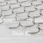 4ftx50ft Galvanized Steel Chain Link Fabric