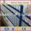 3-rail steel ornamental garden borded fence