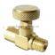 Low Lead Compliant Brass Needle Valve
