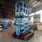 hydraulic track greenhouse llift platform for sale in stock