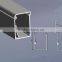 China aluminum factory high quality aluminum extrusion profile for picture frame led light box