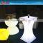 glowing LED bar table/ light up cocktail table/illuminated led bar table