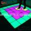light weight 16 color changing plastic led dance floor light for disco