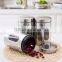 Custom Stainless Steel Tea Coffee Candy Storage Canister With Window
