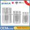 3PCS Kitchen Food Coffee Tea Sugar Flour Stainless Steel Storage Canisters