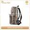 Hot Selling Street Style Washable Kraft Paper Backpack Grey Paper Backpack