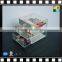 2016 OEM or ODM clear acrylic makeup storage/collection organizer box with 4 drawers wholesale