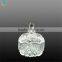glass jar glass lid candle pot