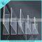POP clear slant back acrylic sign holder