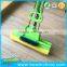 2015 new design cleaning product sponge mop with brush