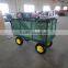 TC1840H heavy duty garden metal cart,mesh cart