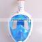 silicone diving mask full face snorkel mask collapsible easy to breath