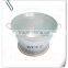 household round big metal ice bucket