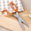 Customized colorful fashional PP handle stainless steel top quality tailor scissors